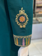 Gul-E-Arzo Karandi Zinc | 3 Piece Suit | (RF-D2-KR-ZN) Rumaisa Fashion