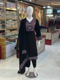 Sada Bahar Karandi Black | 3 Piece Suit | (RF-D3-KR-BK) Rumaisa Fashion