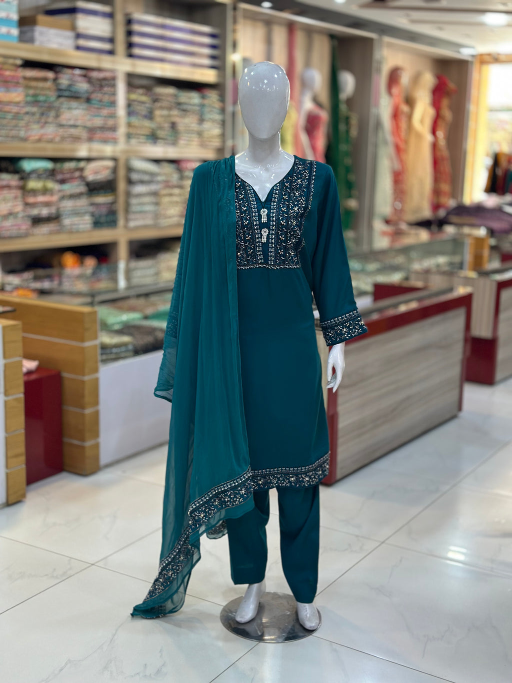 Sada Bahar Karandi Zinc | 3 Piece Suit | (RF-D3-KR-ZN)