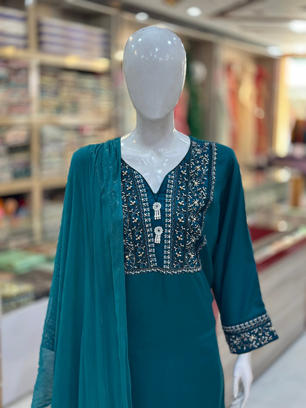 Sada Bahar Karandi Zinc | 3 Piece Suit | (RF-D3-KR-ZN)