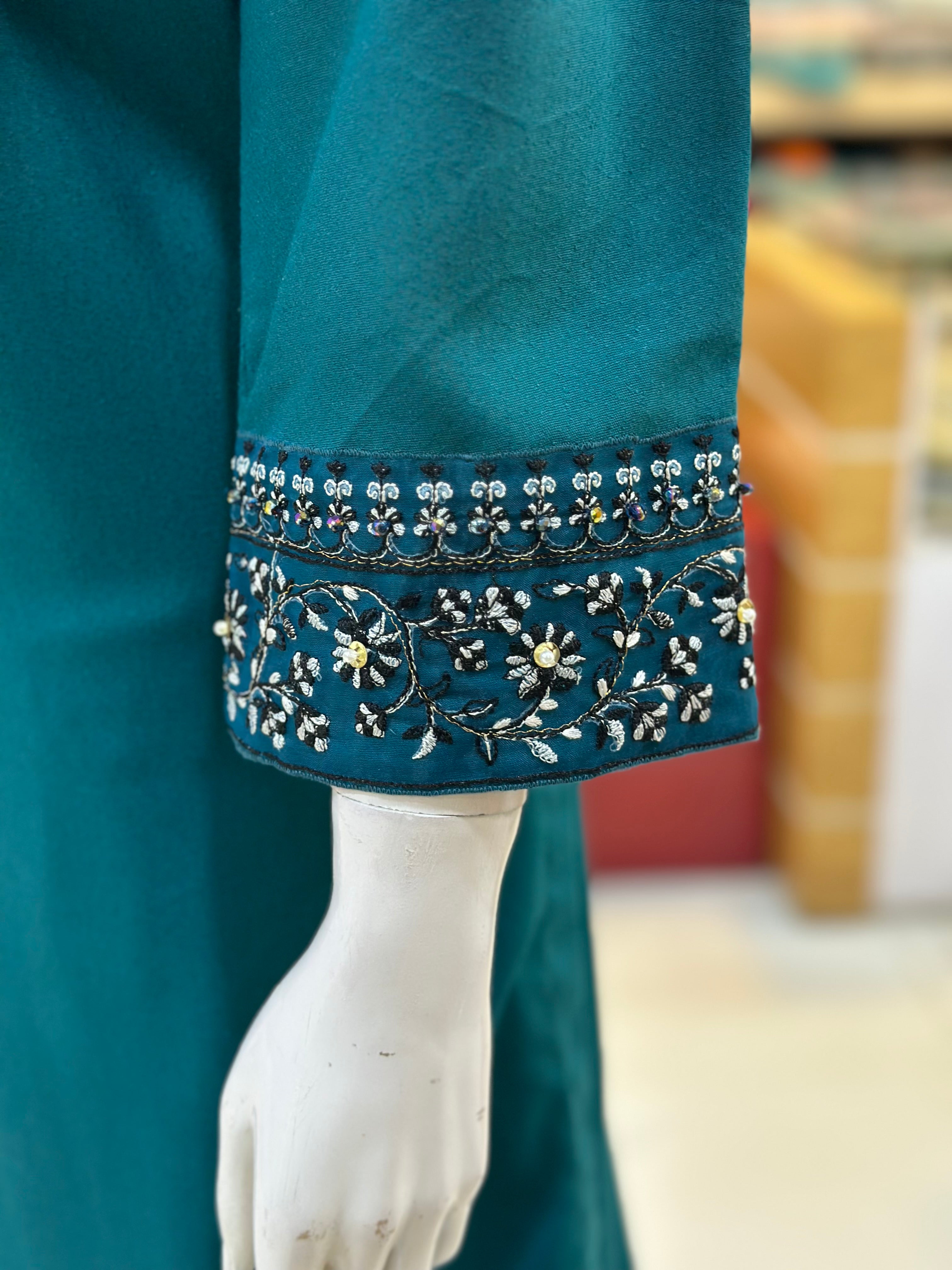 Sada Bahar Karandi Zinc | 3 Piece Suit | (RF-D3-KR-ZN)